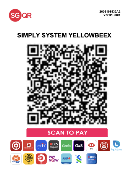 SGQR – Simply System YellowBeeX